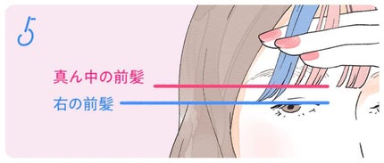 西園寺 彩葉 フォロバ✊ on LIPS 「シースルー前髪の作り方♡皆さんこんばんは!お疲れ様です🍵😄皆さ..」(6枚目)