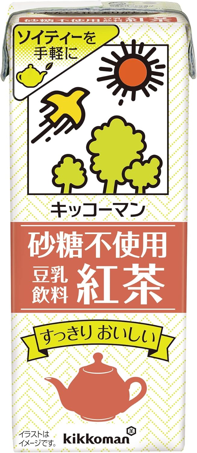 砂糖不使用 豆乳飲料 紅茶