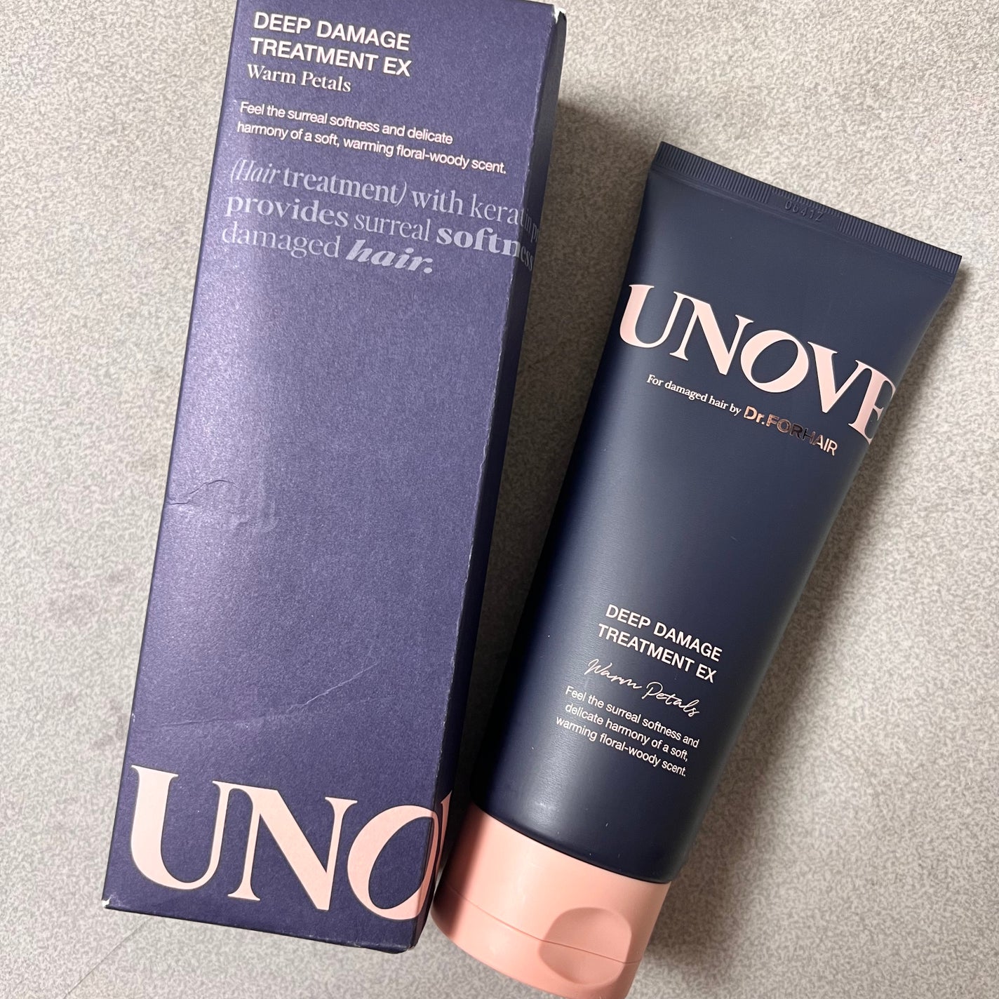 ディープダメージトリートメントEX/UNOVE/洗い流すヘアトリートメントを使ったクチコミ(1枚目)