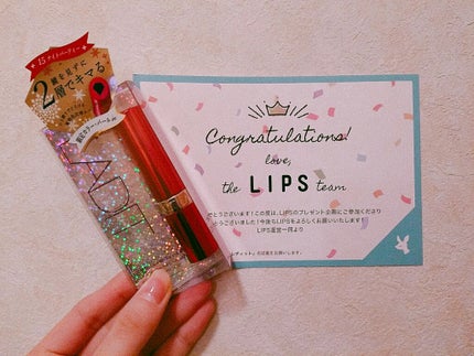 ミラーレスティントルージュ/レディット/リップティントを使ったクチコミ(1枚目)