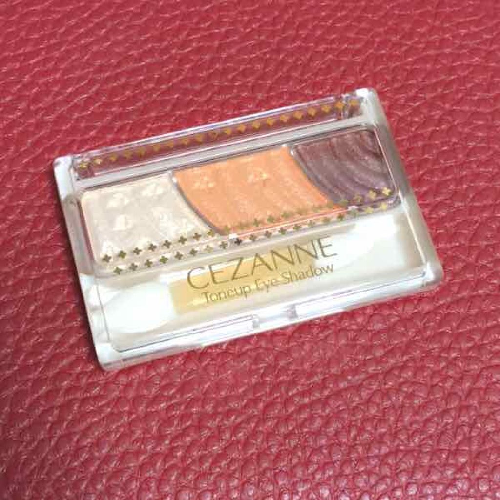 トーンアップアイシャドウ/CEZANNE/アイシャドウパレットを使ったクチコミ（1枚目）