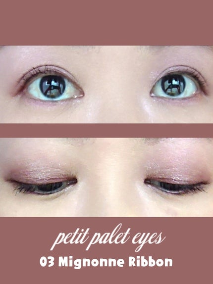 プティパレットアイズ/キャンメイク/パウダーアイシャドウを使ったクチコミ(5枚目)