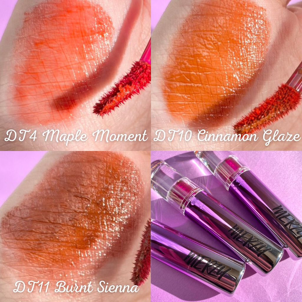 オーロラ デュイ ティント/MERZY/リップティントを使ったクチコミ(2枚目)