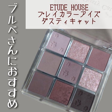 プレイカラーアイズ ダスティキャット/ETUDE/アイシャドウパレットを使ったクチコミ（1枚目）