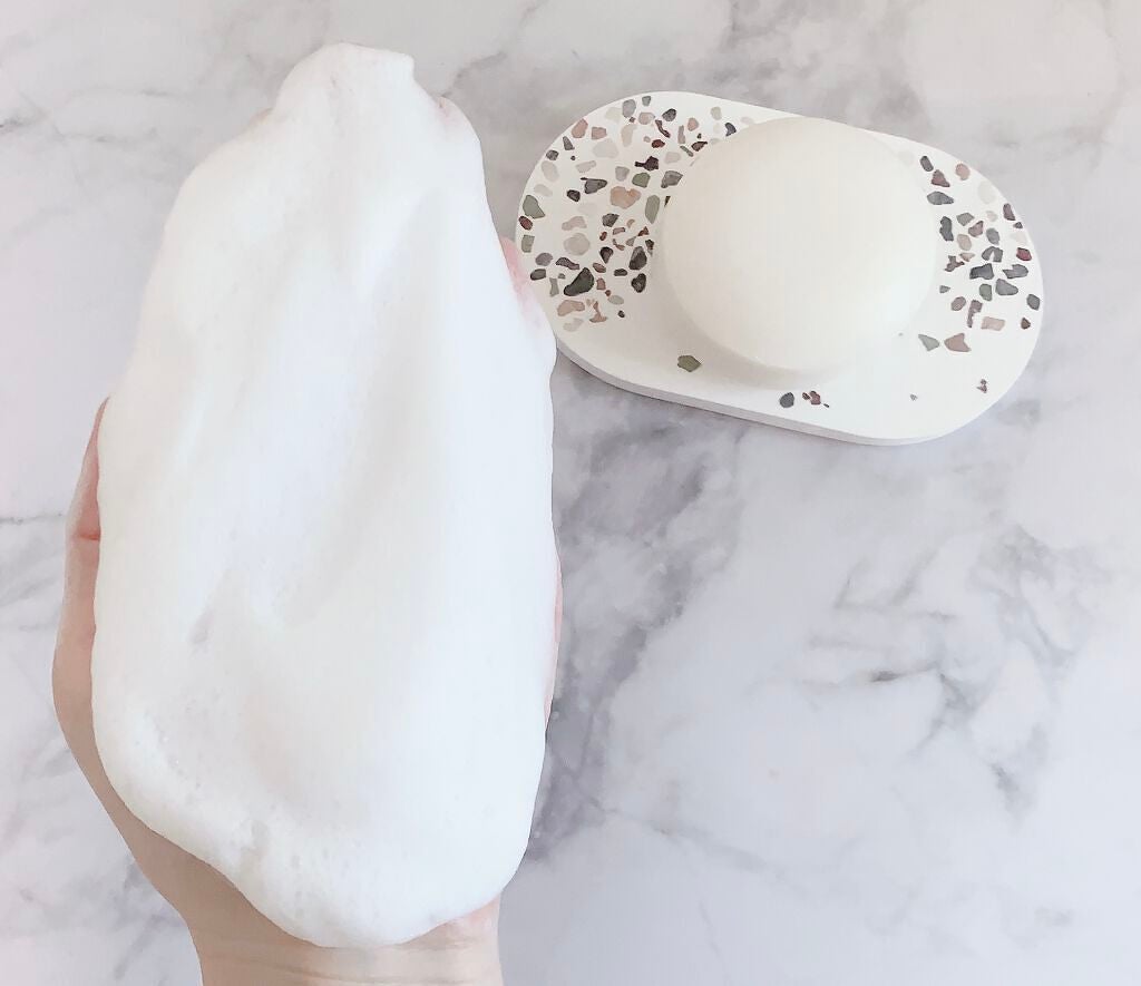 富岡シルク石鹸/富岡シルク/洗顔石鹸を使ったクチコミ(7枚目)