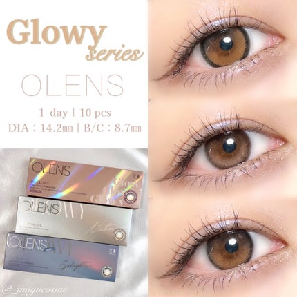 Big Glowy 1day/OLENS/ワンデー(1DAY)カラコンを使ったクチコミ(1枚目)