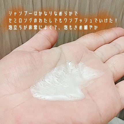 NIJI<ニジ>リズミック シャンプー/トリートメント/NIJI RHYTHMIC/市販シャンプーを使ったクチコミ(2枚目)