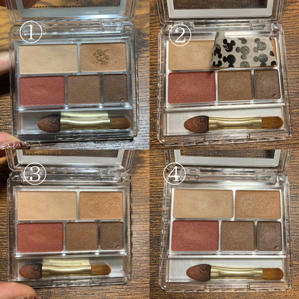 【旧品】パーフェクトスタイリストアイズ/キャンメイク/アイシャドウパレットを使ったクチコミ（2枚目）