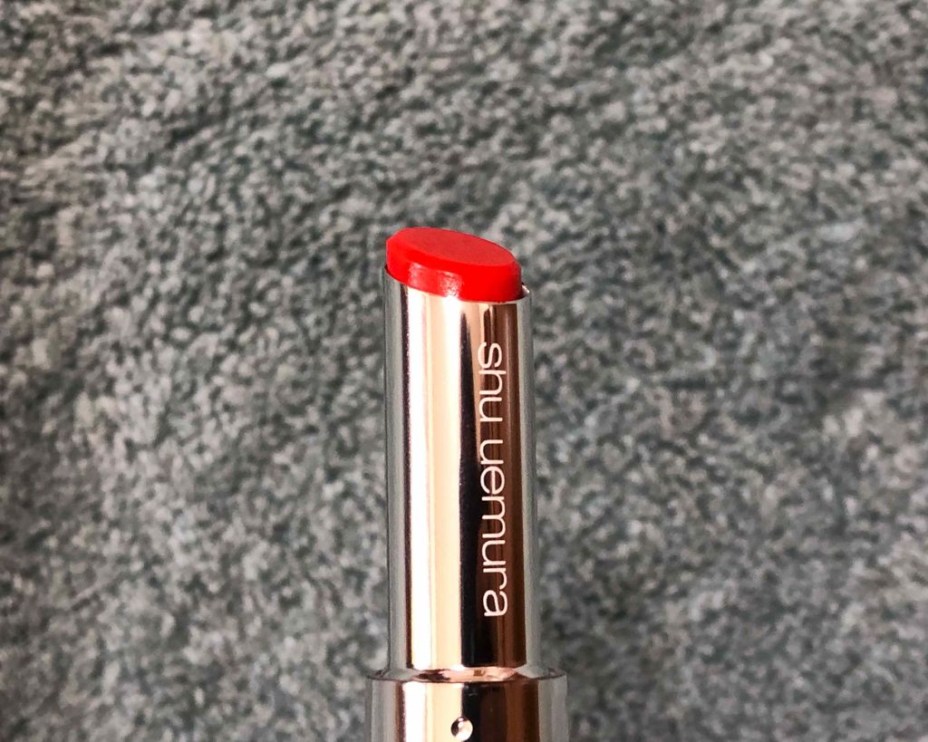 ルージュ アンリミテッド ラッカーシャイン/shu uemura/口紅を使ったクチコミ（3枚目）