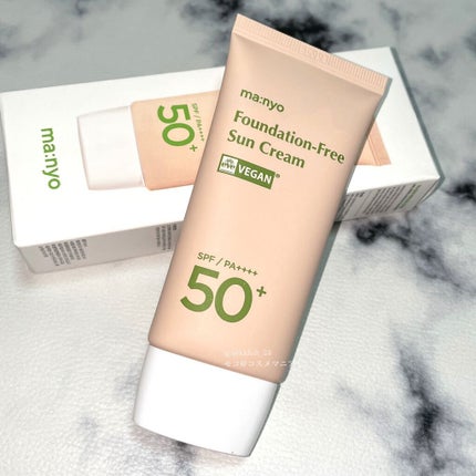ファンデフリー サンクリーム/manyo/日焼け止めクリームを使ったクチコミ(3枚目)