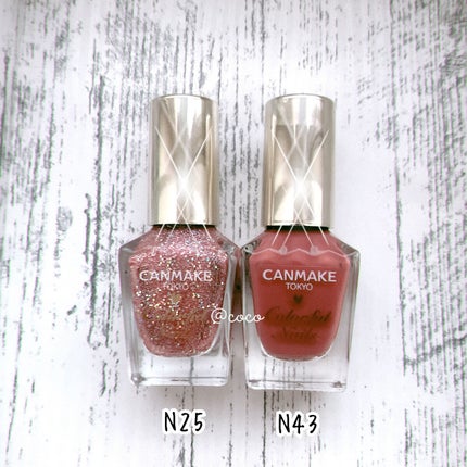 カラフルネイルズ/キャンメイク/マニキュアを使ったクチコミ(4枚目)