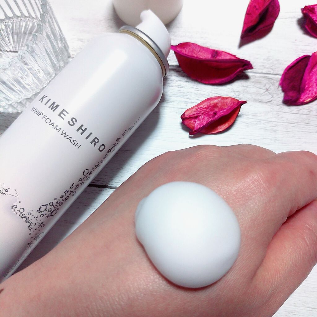 ホイップフォーム ウォッシュ/KIMESHIRO/泡洗顔を使ったクチコミ(4枚目)