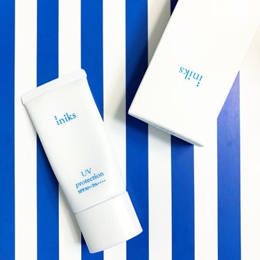 iniks UV プロテクションのクチコミ「✔️iniks﻿
#UVプロテクション﻿
SPF50+ PA++++﻿
30g 3,850円﻿.....」（1枚目）