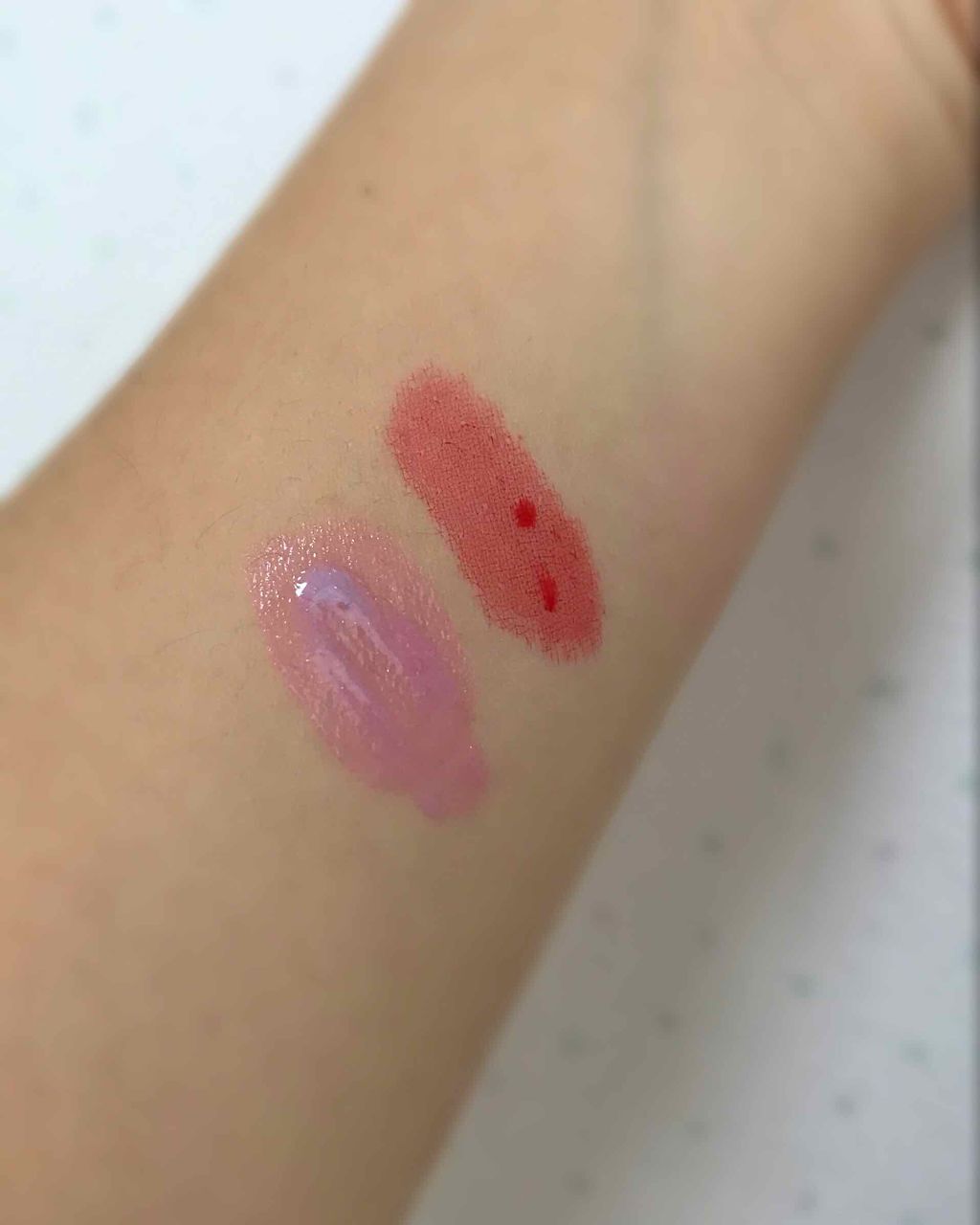 ウォーターティント/ETUDE/リップグロスを使ったクチコミ（3枚目）