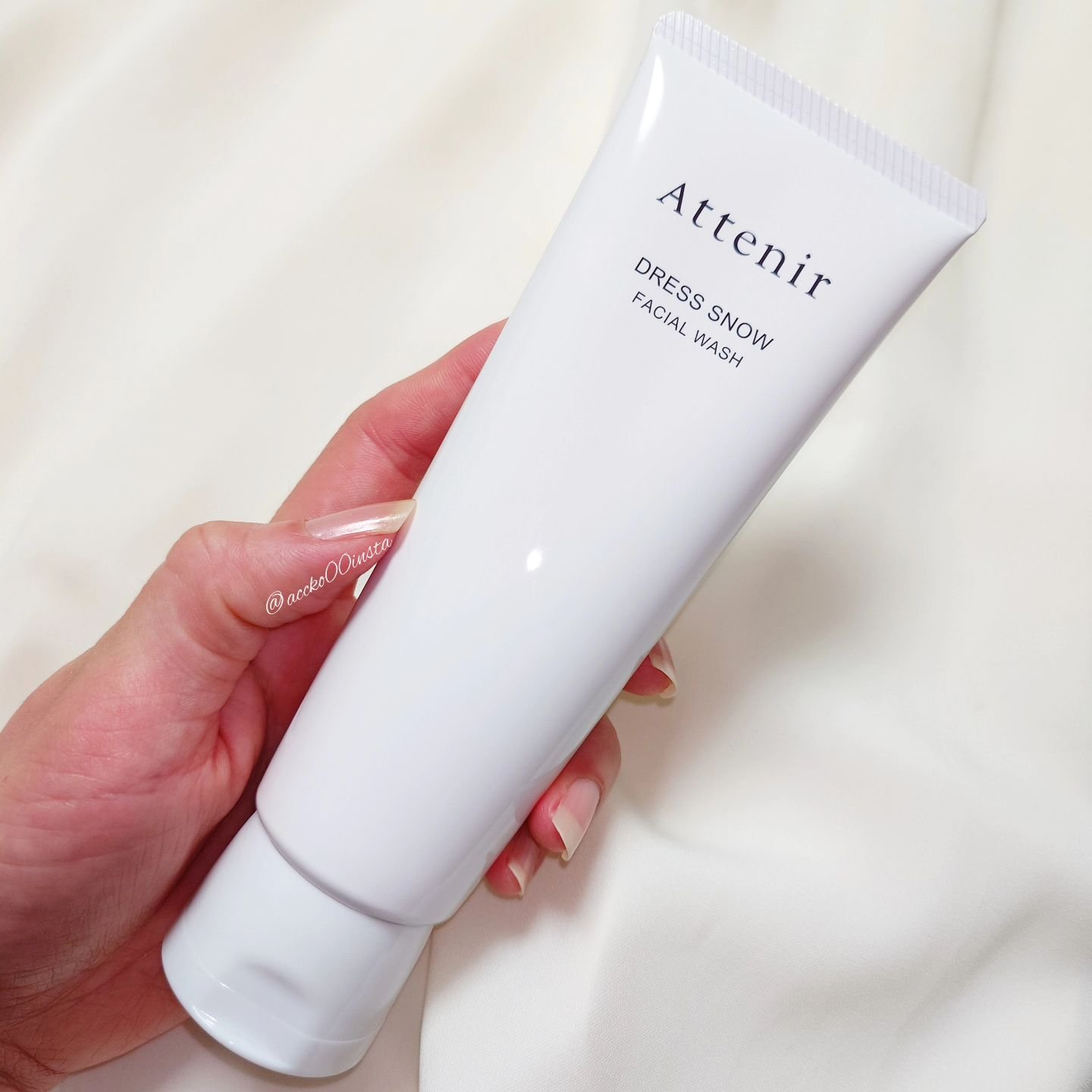 ドレススノー フェイシャルウォッシュ/アテニア/洗顔フォームを使ったクチコミ（2枚目）