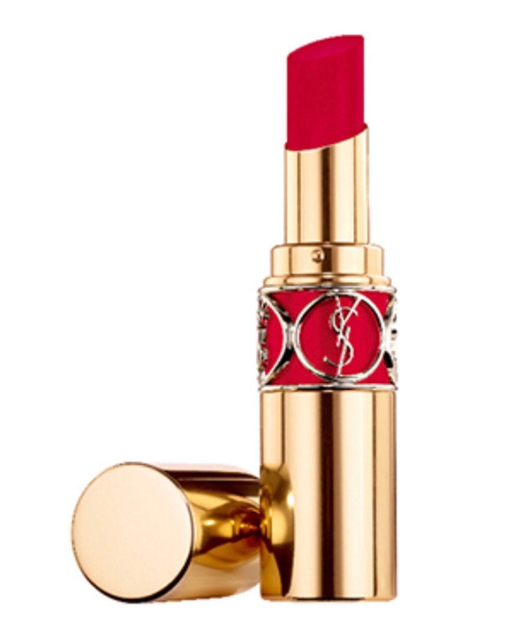 ルージュ ヴォリュプテ シャイン/YVES SAINT LAURENT BEAUTE/口紅を使ったクチコミ(1枚目)