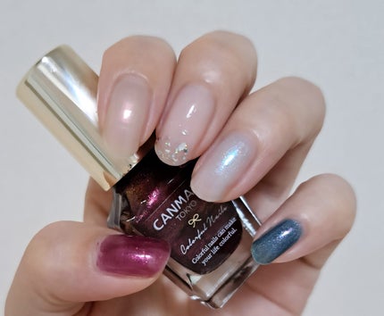 カラフルネイルズ/キャンメイク/マニキュアを使ったクチコミ(1枚目)