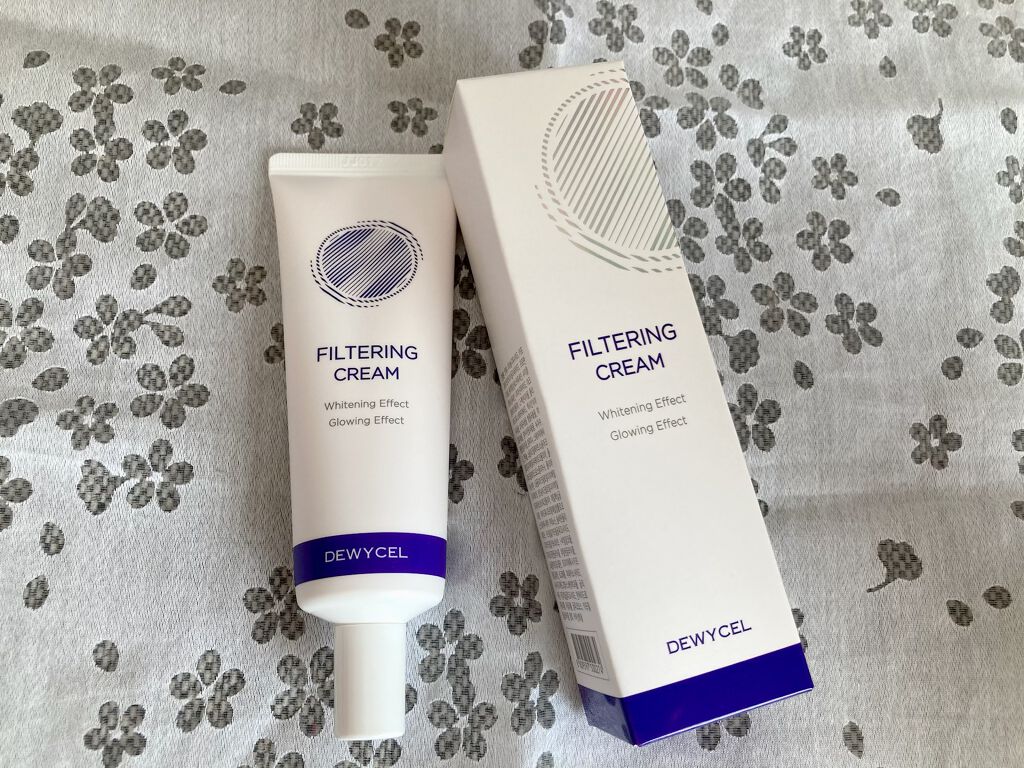 フィルタリングクリーム/DEWYCEL/日焼け止めクリームを使ったクチコミ（1枚目）
