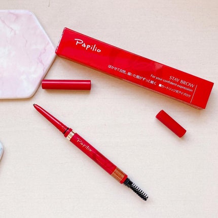ステイブロウ/Papilio/アイブロウペンシルを使ったクチコミ(4枚目)