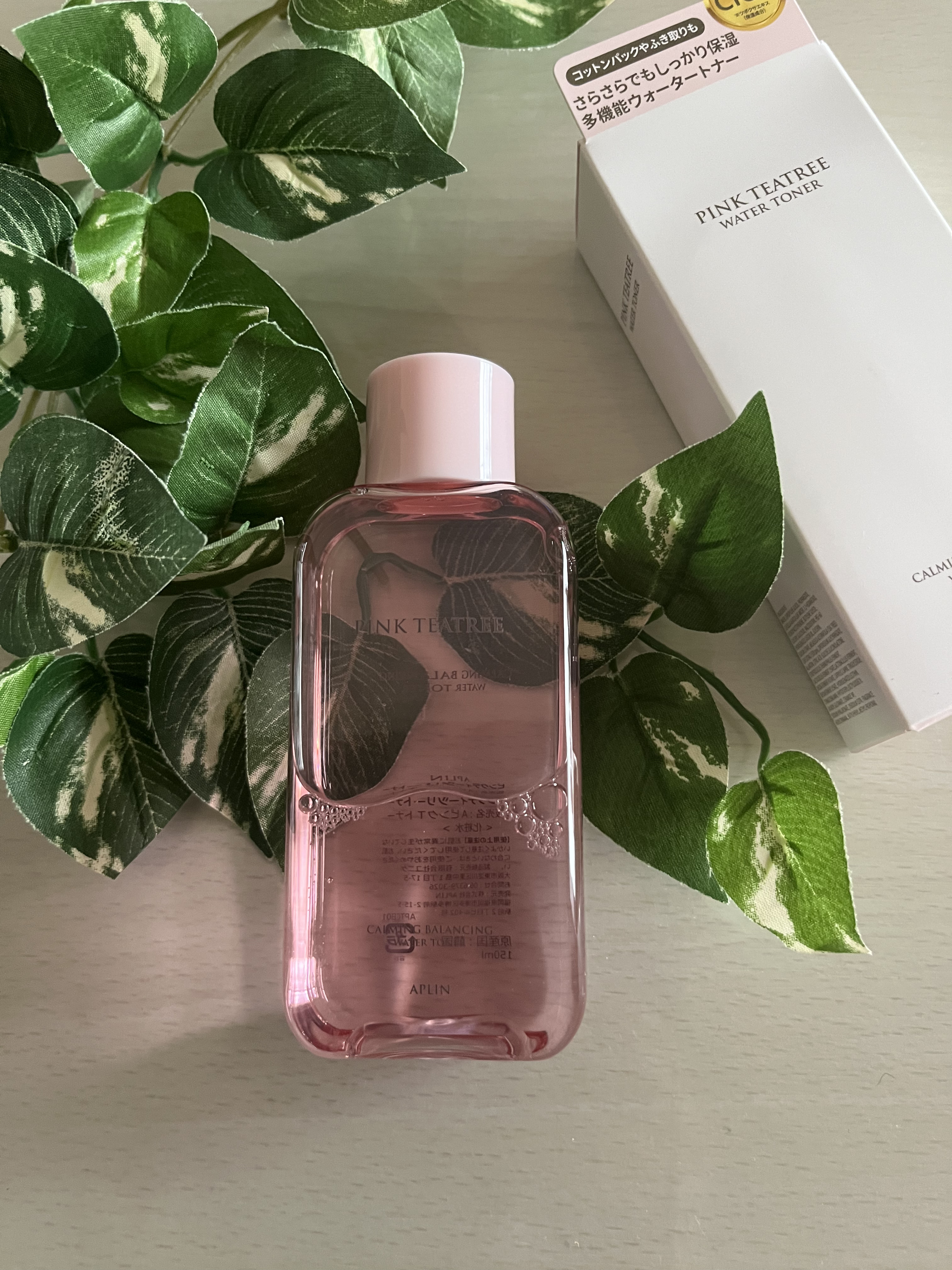 ピンクティーツリートナー/APLIN/化粧水を使ったクチコミ（1枚目）