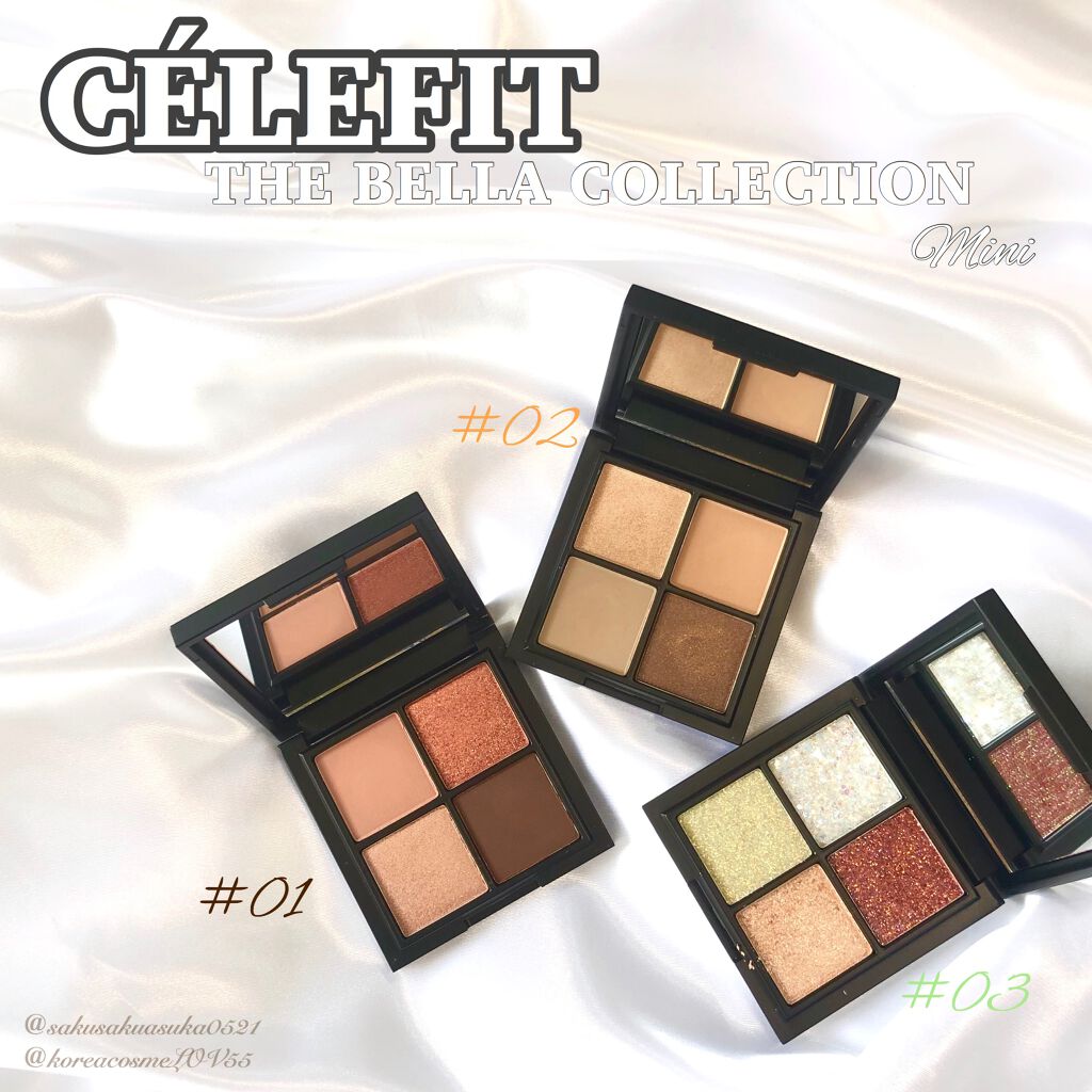 THE BELLA COLLECTION mini/CELEFIT/アイシャドウパレットを使ったクチコミ(1枚目)