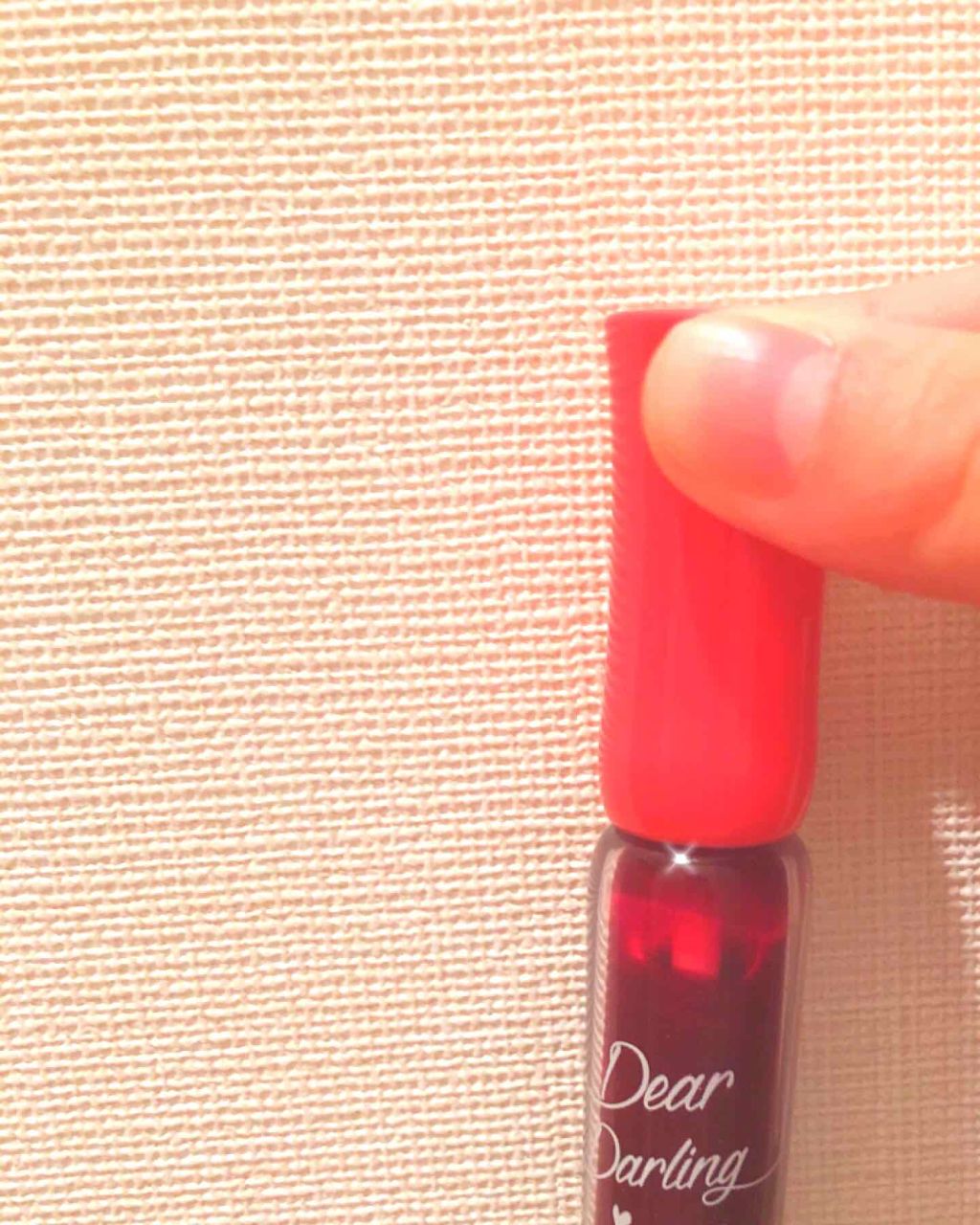 ディアダーリン ウォータージェルティント/ETUDE/リップティントを使ったクチコミ(1枚目)