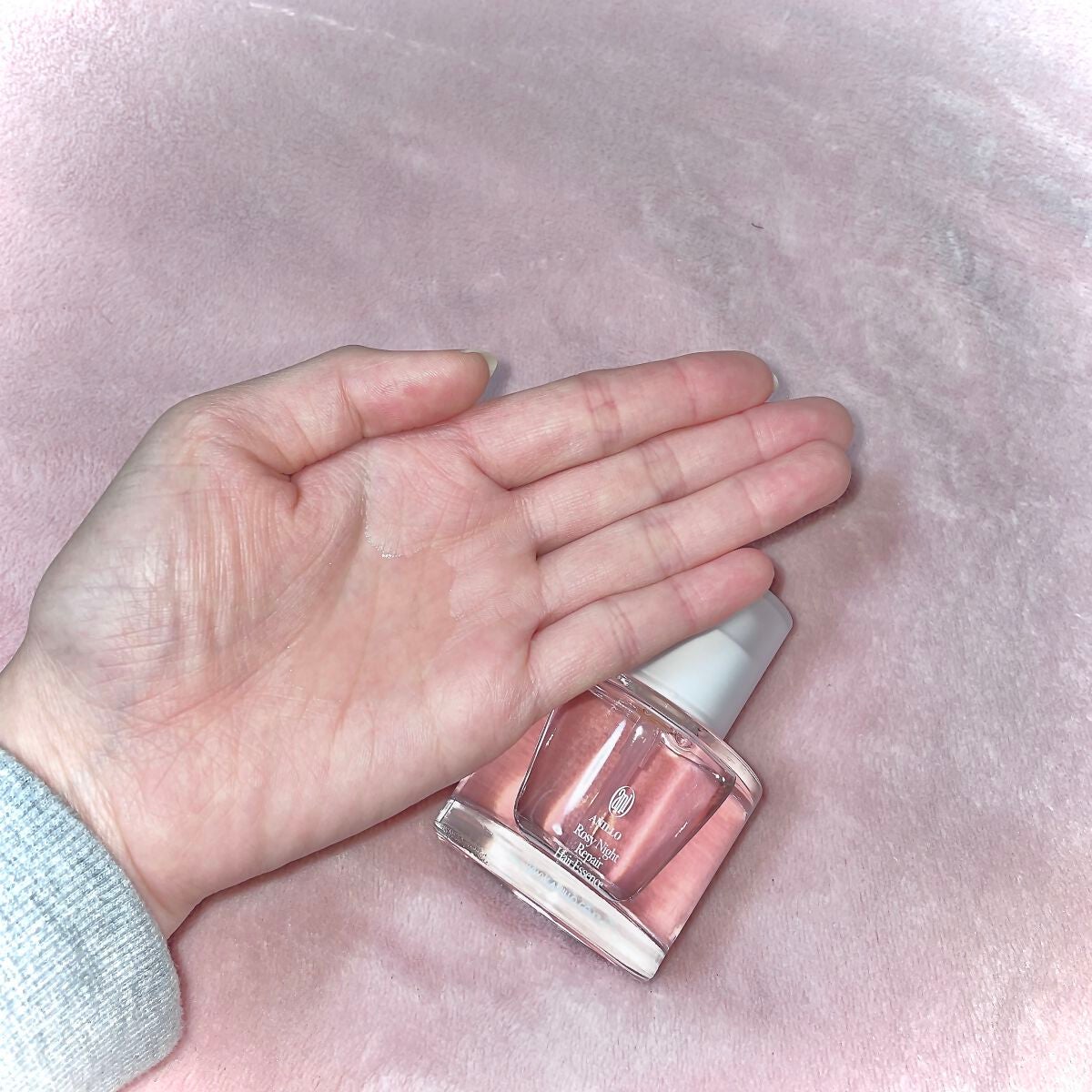 ロージーナイトヘアエッセンス/ANILLO/ヘアオイルを使ったクチコミ(3枚目)