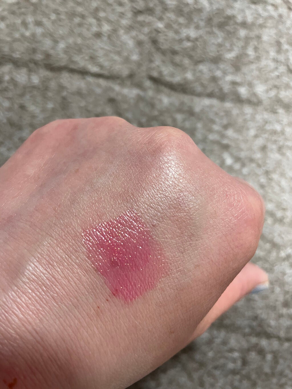 なめらか質感ひと塗りルージュ/AUBE/口紅を使ったクチコミ(2枚目)