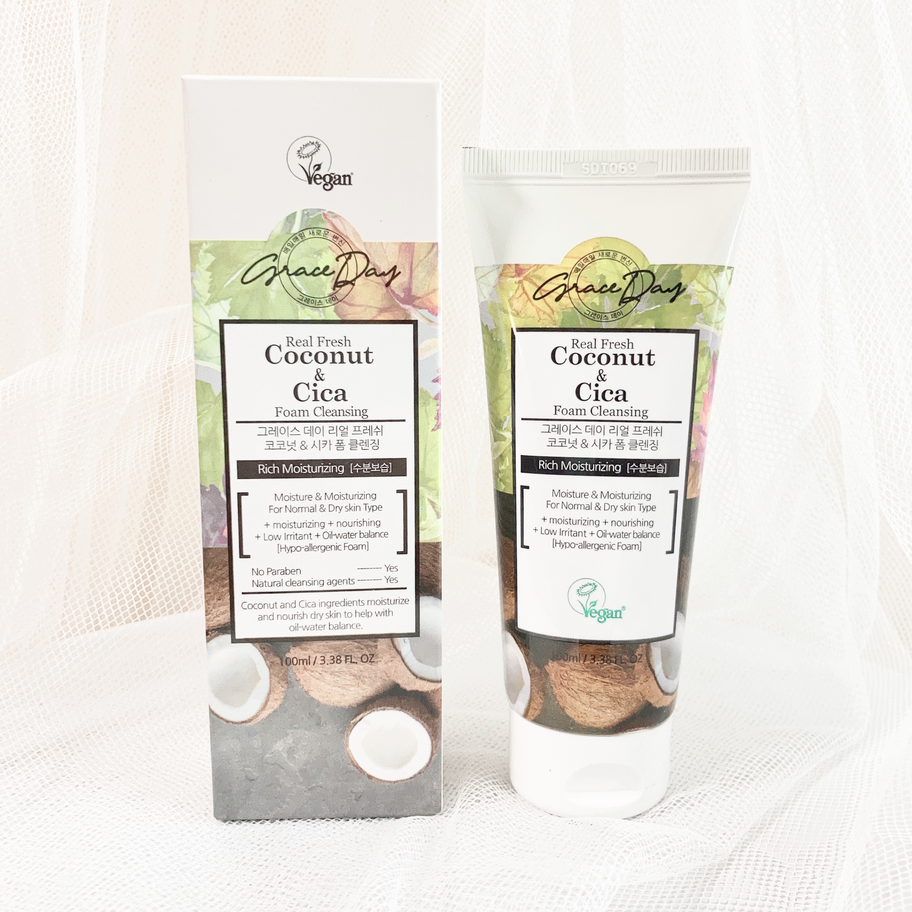 Real Fresh Coconut & Cica Foam Cleanser/GRACEDAY/洗顔フォームを使ったクチコミ（1枚目）