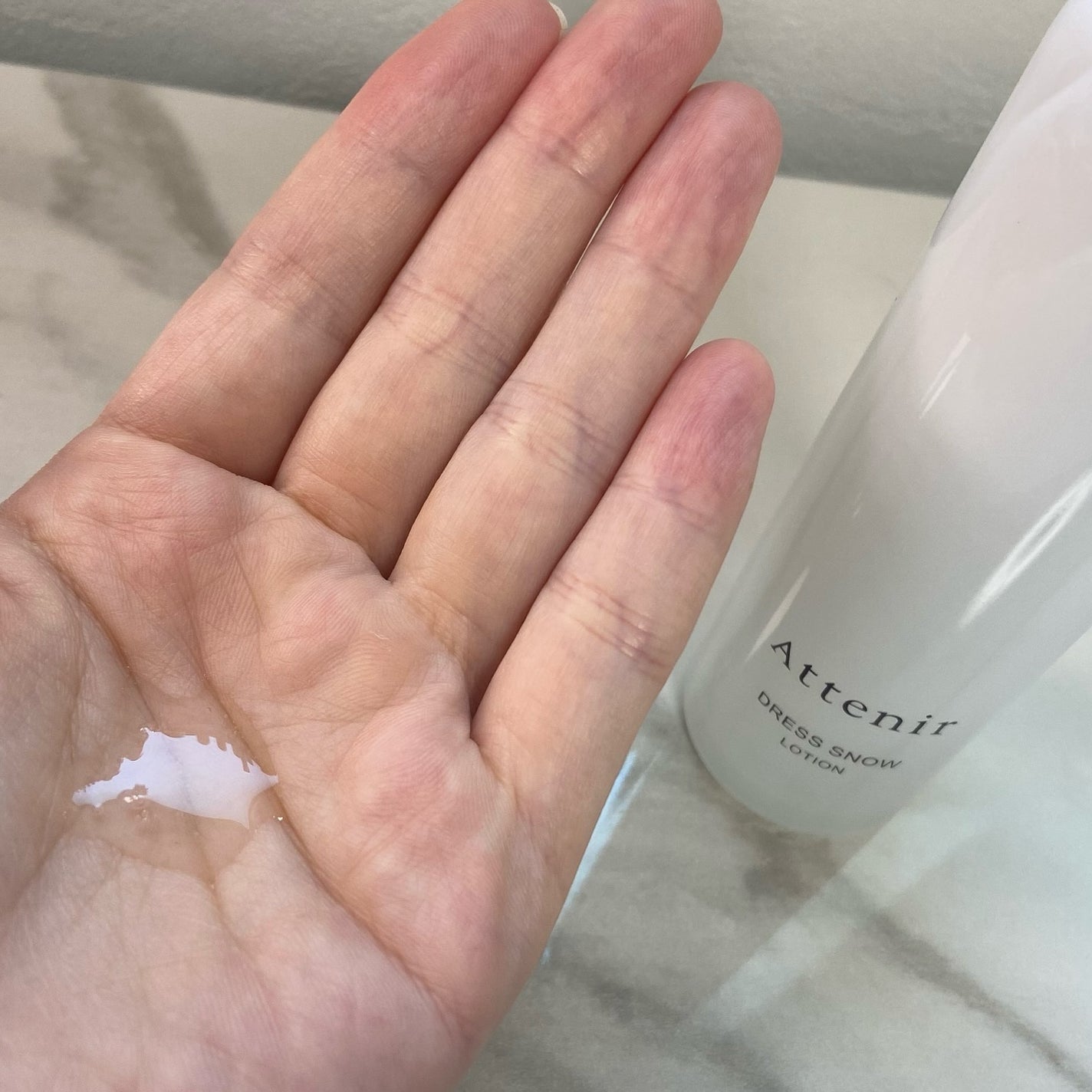 ドレススノー ローション【医薬部外品】 /アテニア/化粧水を使ったクチコミ(3枚目)