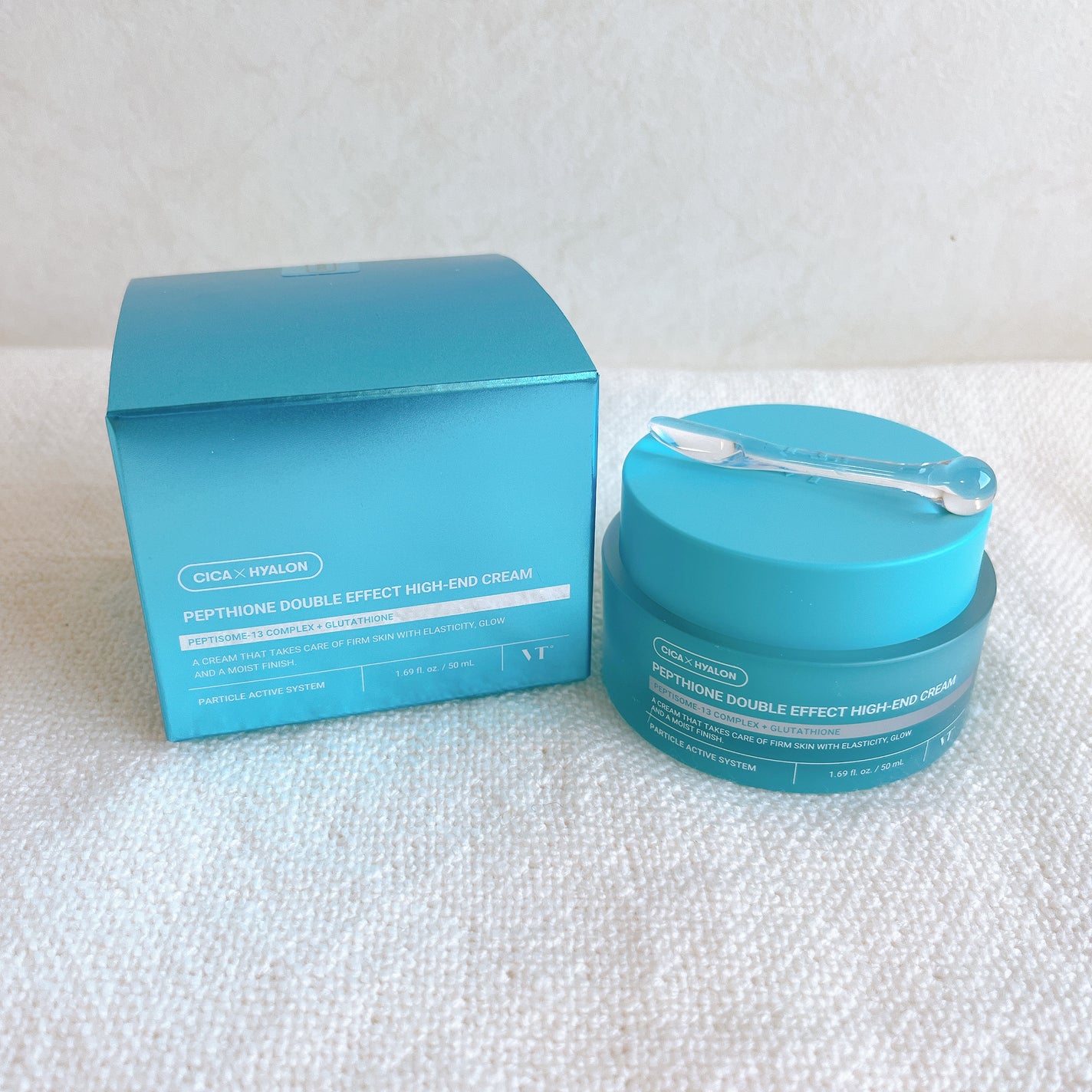 ぺプチオン ダブルエフェクト ハイエンドクリーム/VT/フェイスクリームを使ったクチコミ(1枚目)