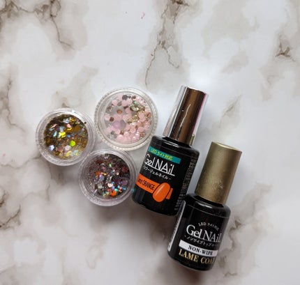 Gel Nail/セリア/ジェルネイルを使ったクチコミ(2枚目)