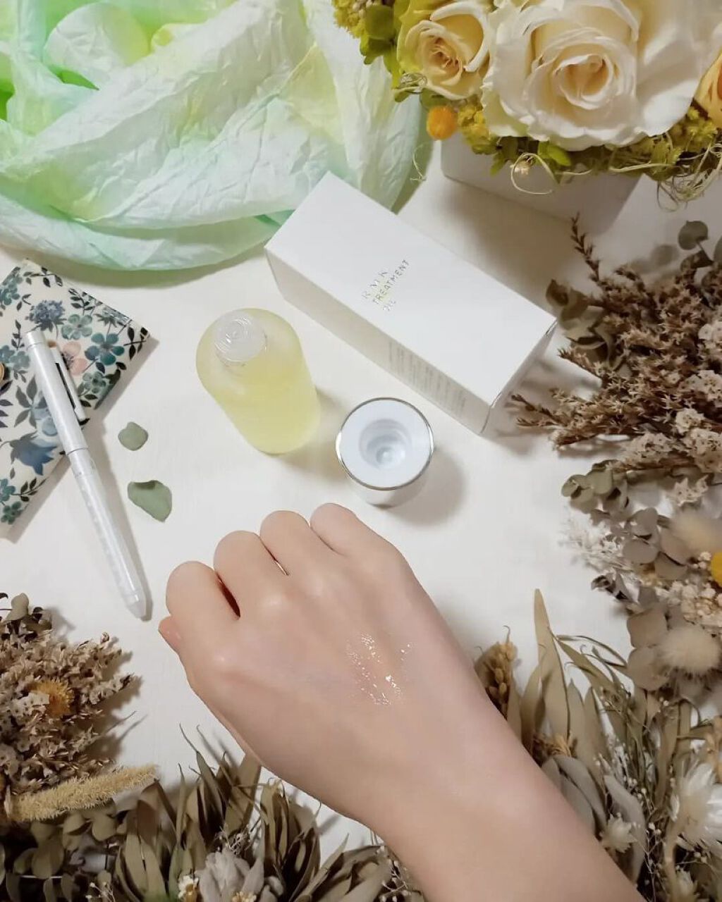 RMK Wトリートメントオイル/RMK/ブースター・導入液を使ったクチコミ（3枚目）