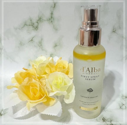 ダルバ ホワイトトリュフファーストスプレーセラム/ダルバ/ミスト状化粧水を使ったクチコミ(1枚目)