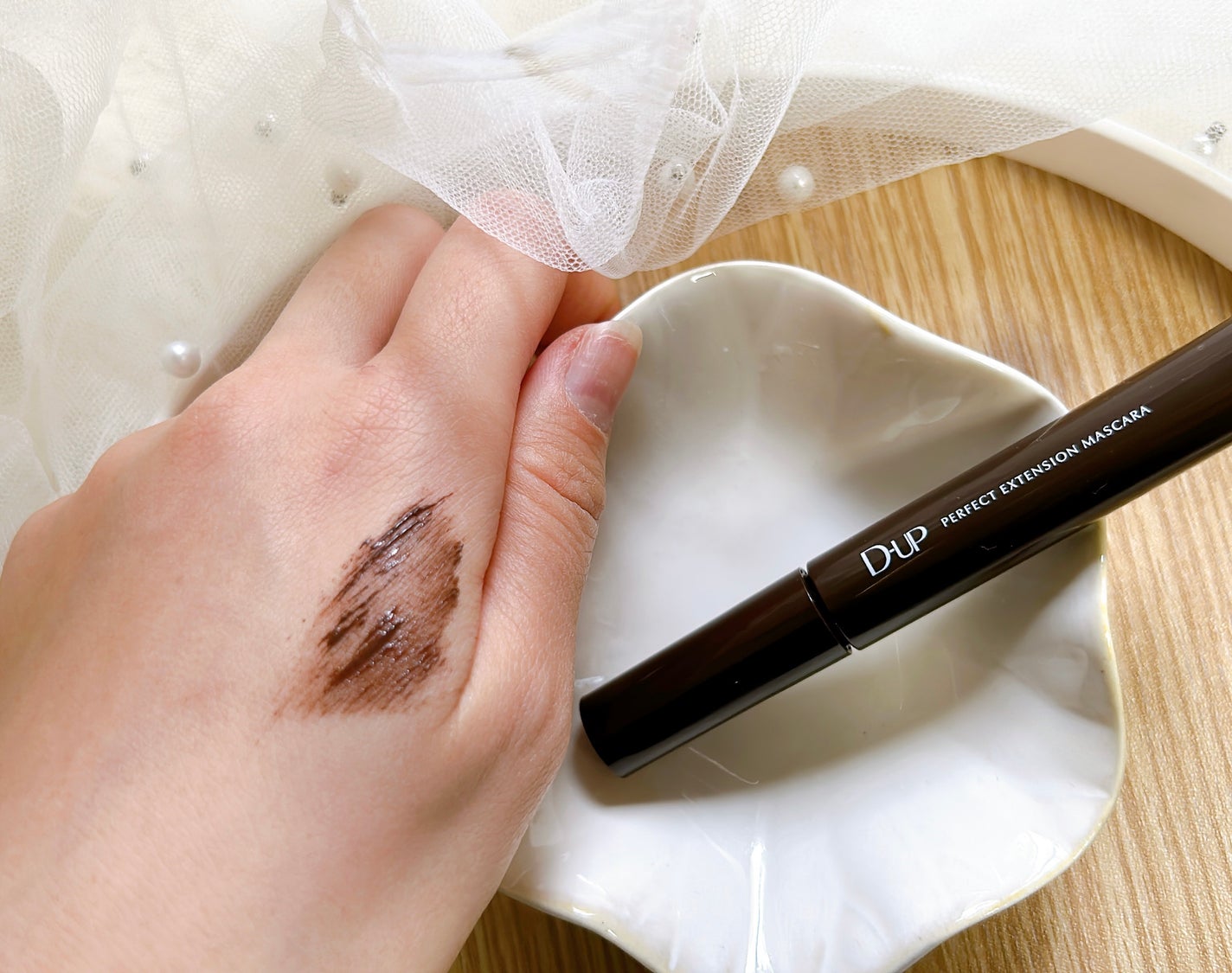 パーフェクトエクステンション マスカラ for カール/D-UP/マスカラを使ったクチコミ(7枚目)
