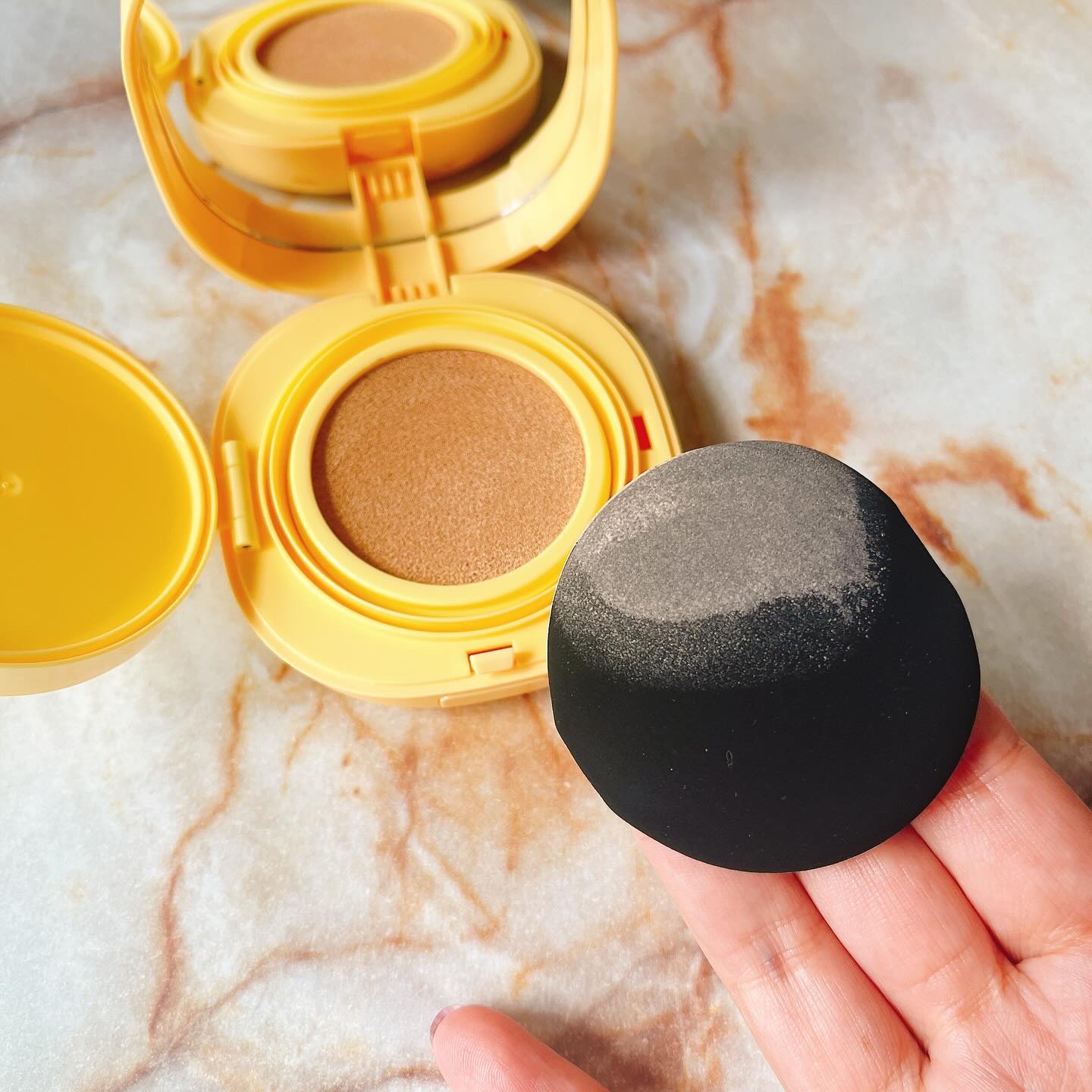 クラウドオールウェイズオン クッションファンデ ーション/FRESHO2/クッションファンデーションを使ったクチコミ（3枚目）