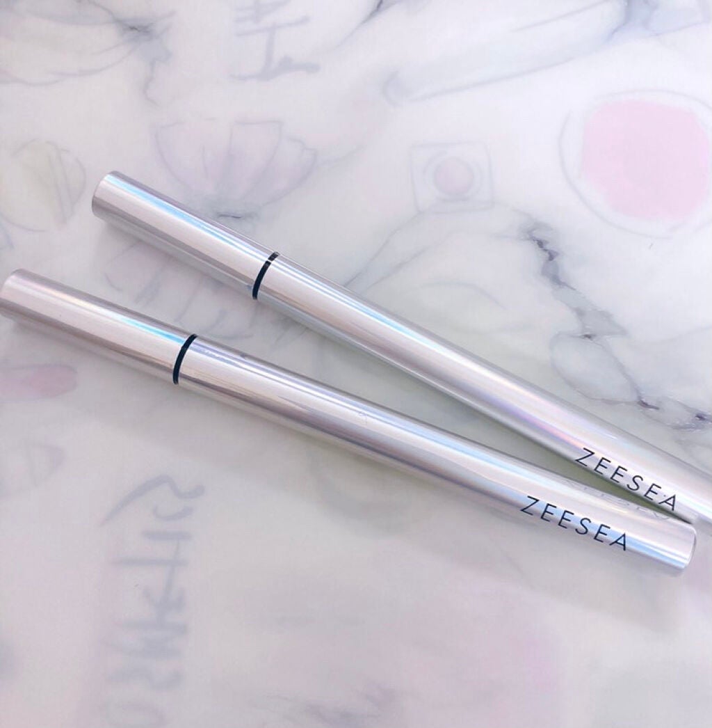 カラーリキッドアイライナー/ZEESEA/リキッドアイライナーを使ったクチコミ(2枚目)