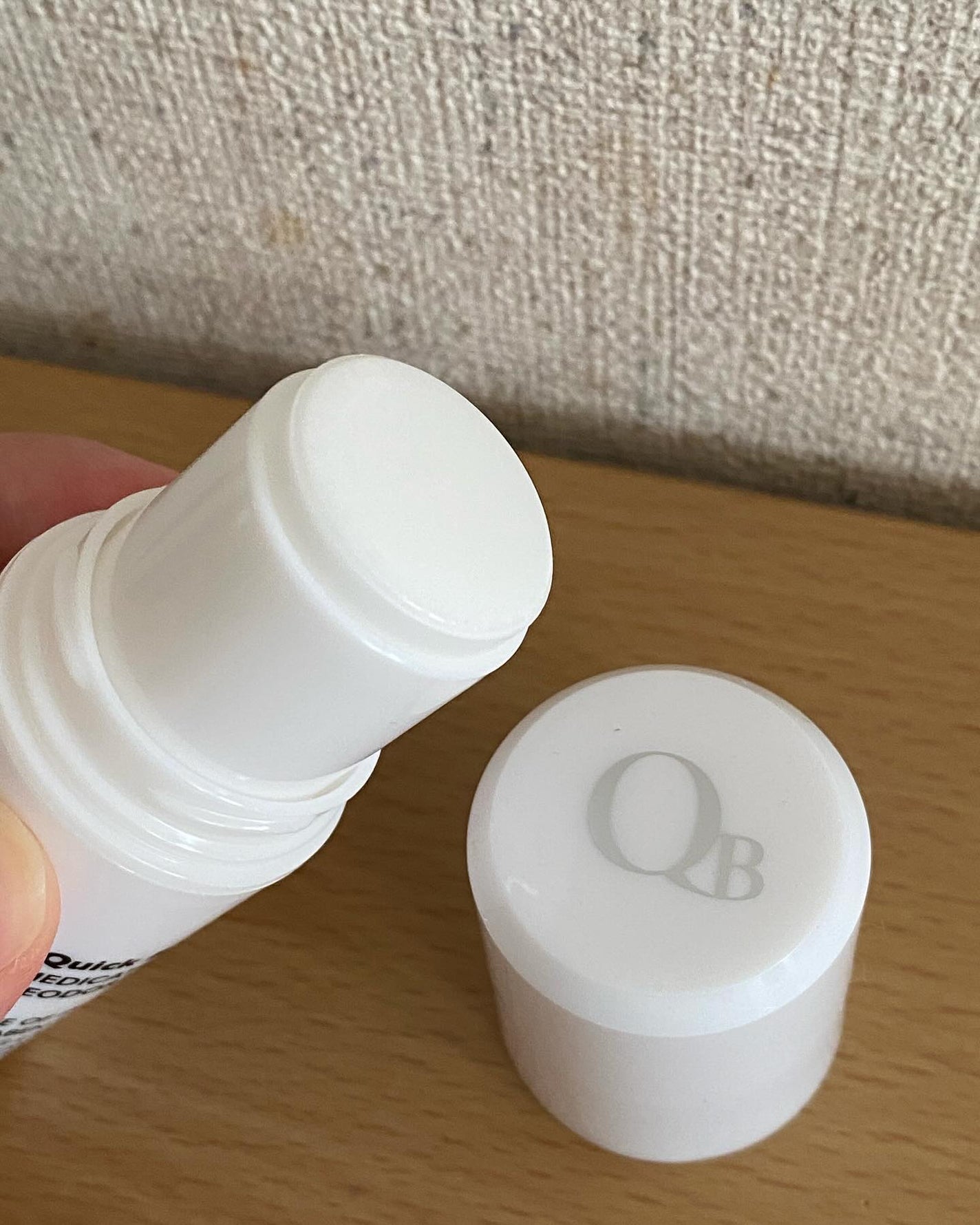 QB 薬用デオドラントバー 40C/クイックビューティー/デオドラント・制汗剤を使ったクチコミ(3枚目)