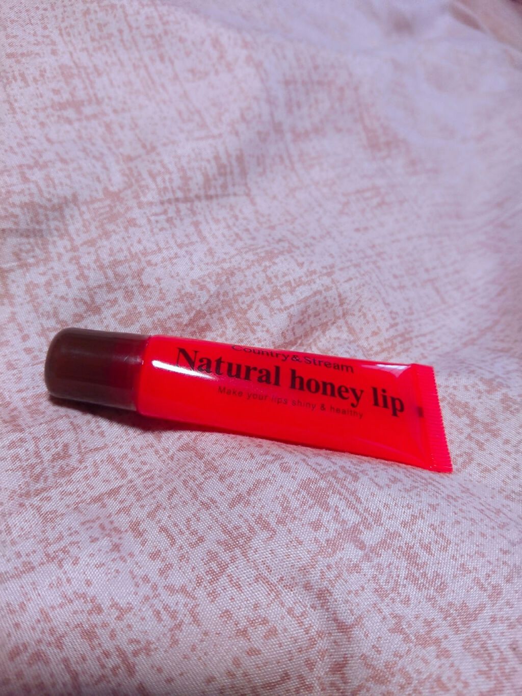 ハニーフルリップ もも色ボリューム/カントリー&ストリーム/リップ美容液を使ったクチコミ（2枚目）