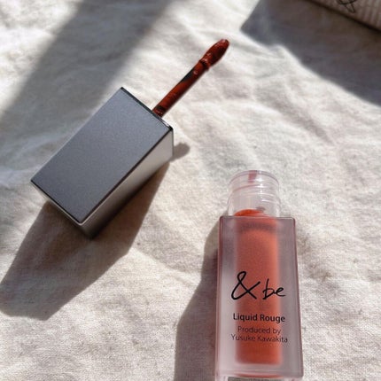 &be リキッドルージュ/&be/口紅を使ったクチコミ(4枚目)
