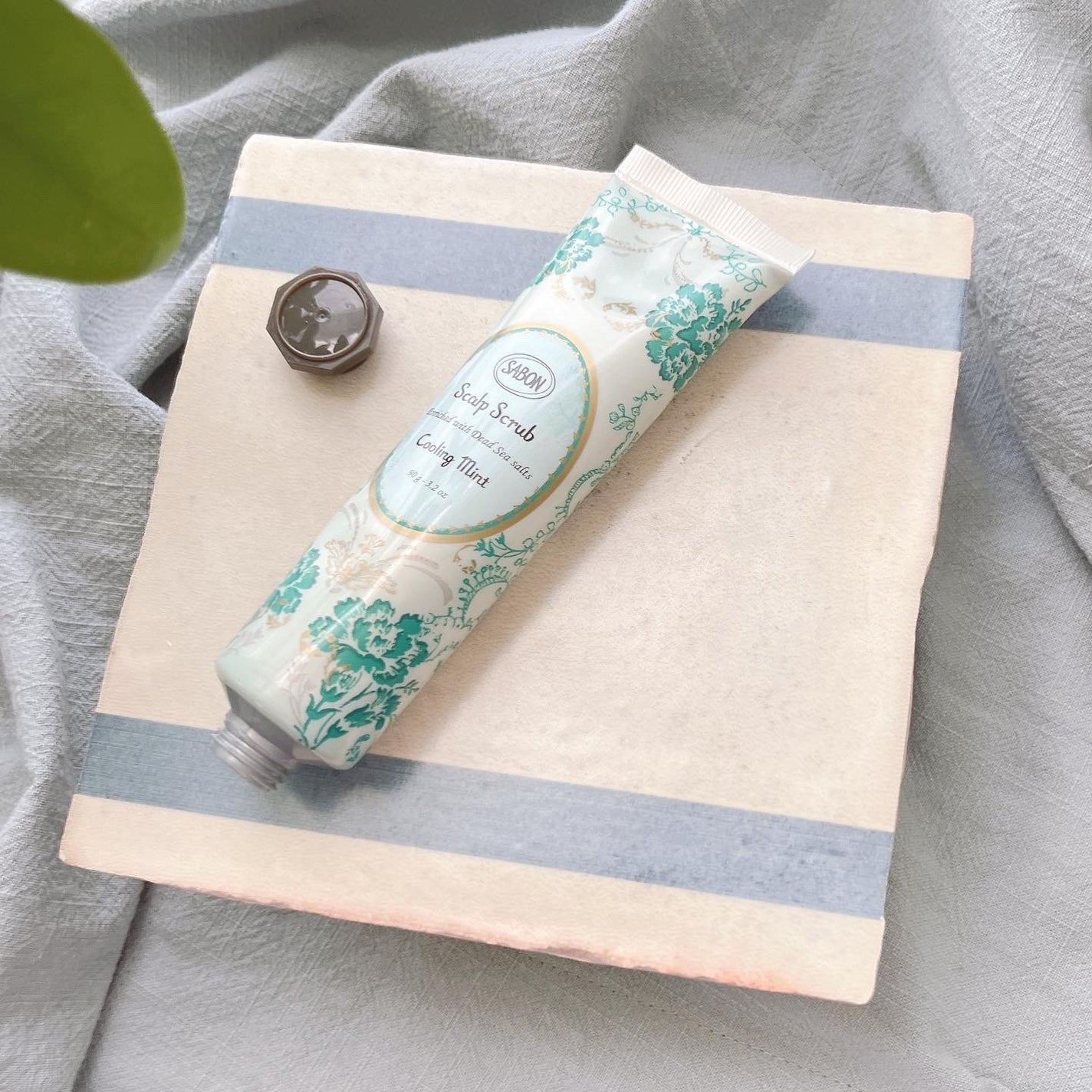 ヘッドスクラブ リフレッシング(ミント)/SABON/ヘッドスクラブを使ったクチコミ(5枚目)