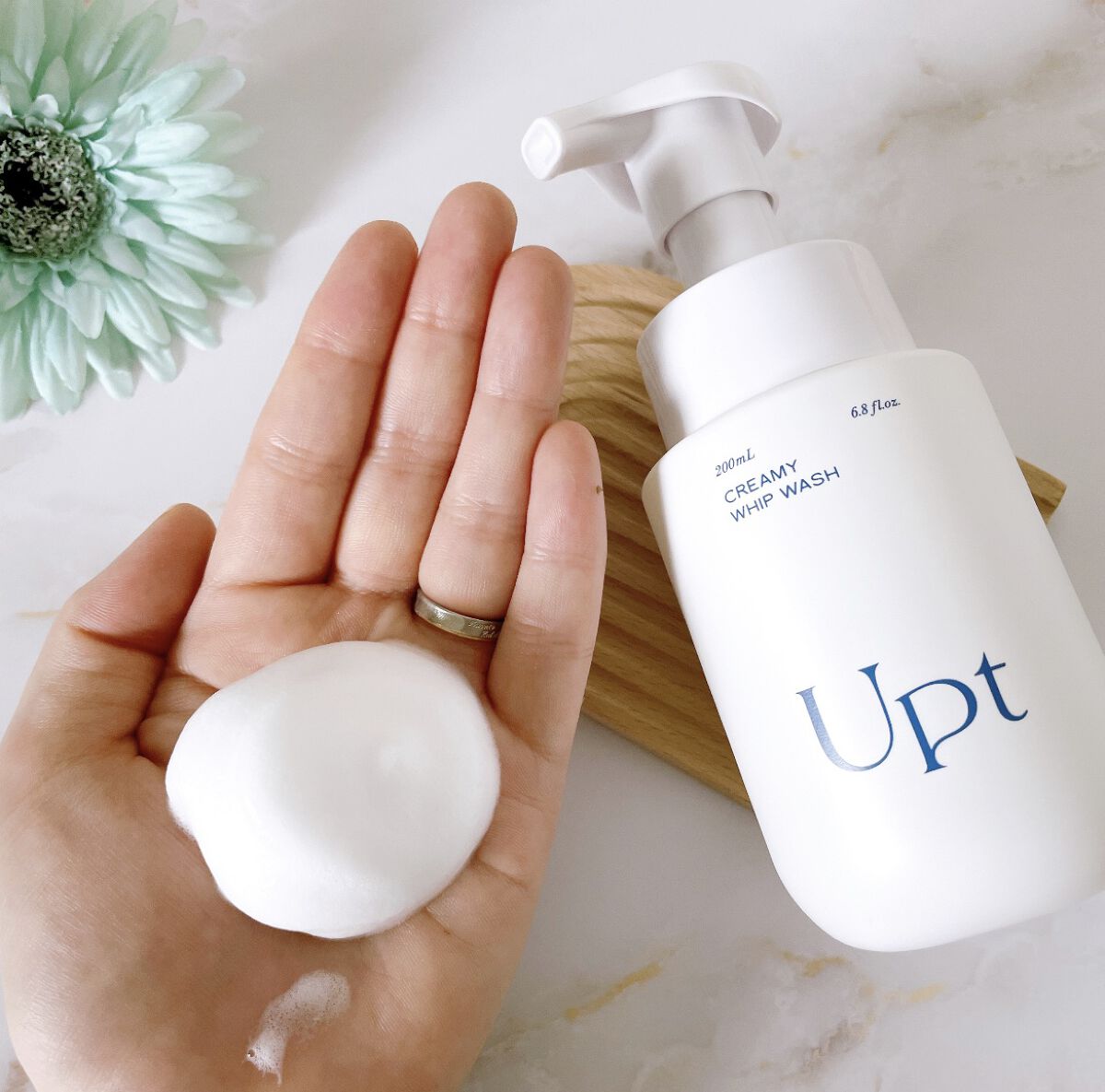 クリーミーホイップウォッシュ/Upt/泡洗顔を使ったクチコミ（2枚目）
