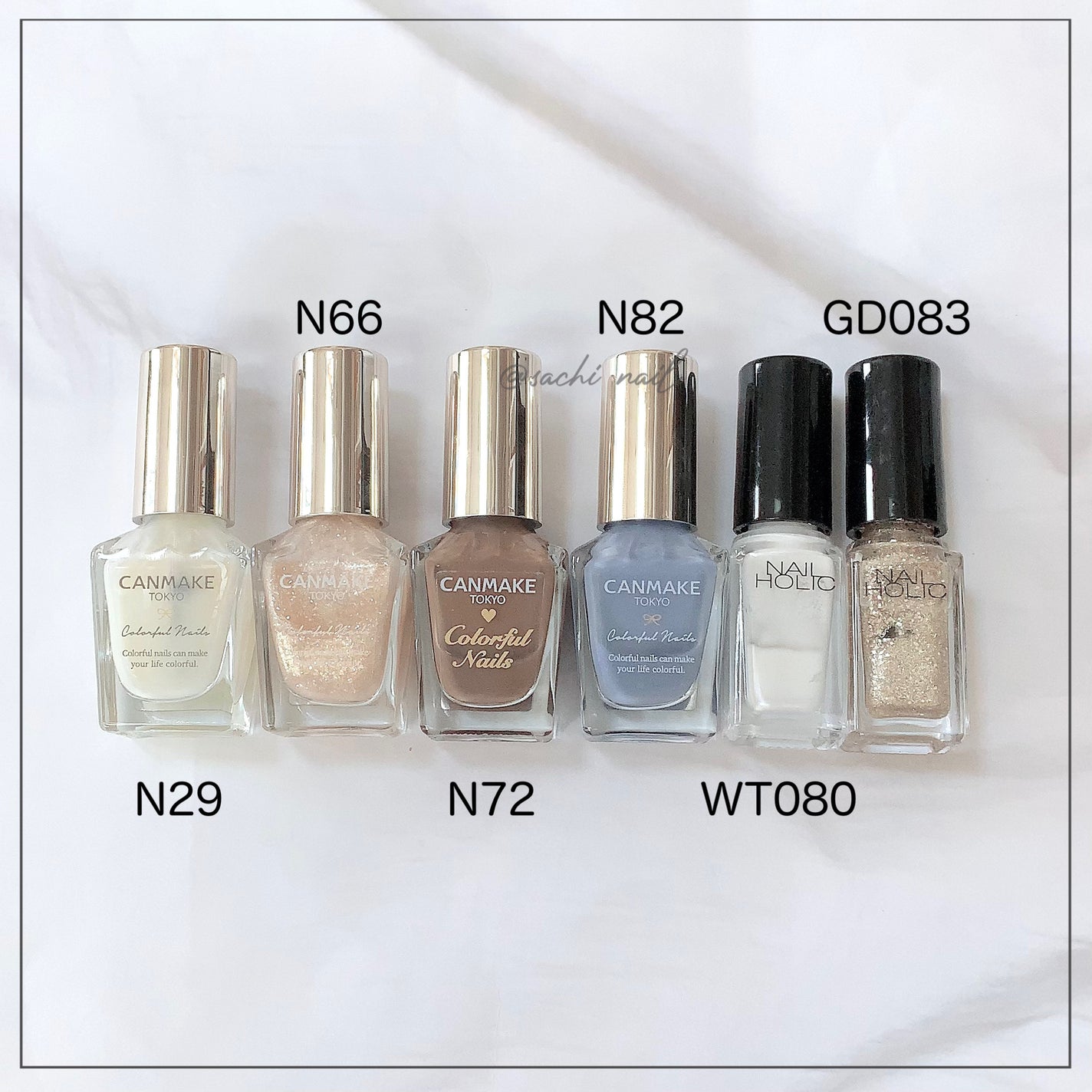 カラフルネイルズ/キャンメイク/マニキュアを使ったクチコミ(6枚目)