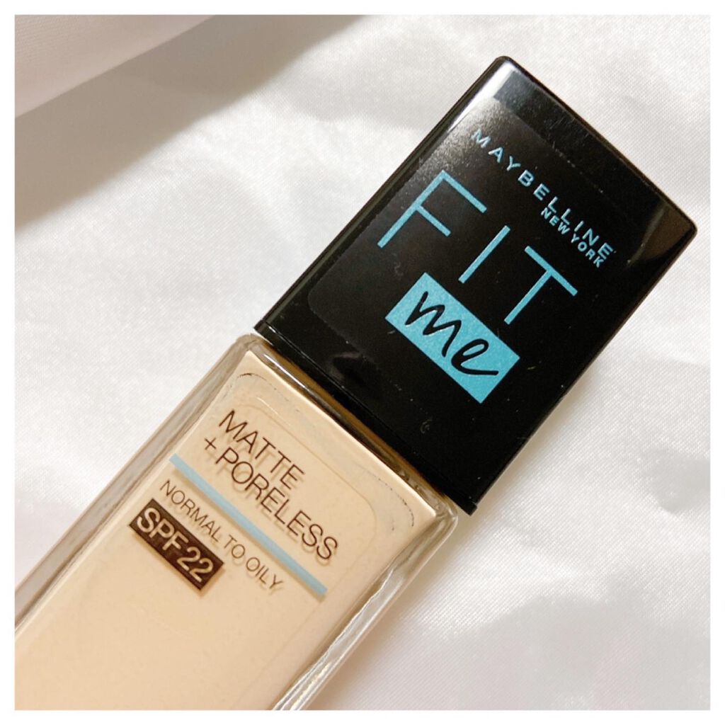 フィットミー リキッドファンデーション R/MAYBELLINE NEW YORK/リキッドファンデーションを使ったクチコミ（1枚目）