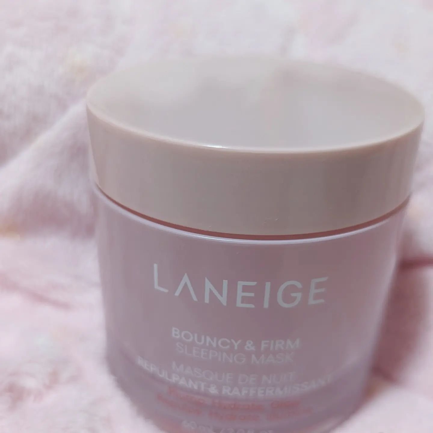 バウンシースリーピングマスク/LANEIGE/フェイスクリームを使ったクチコミ（1枚目）