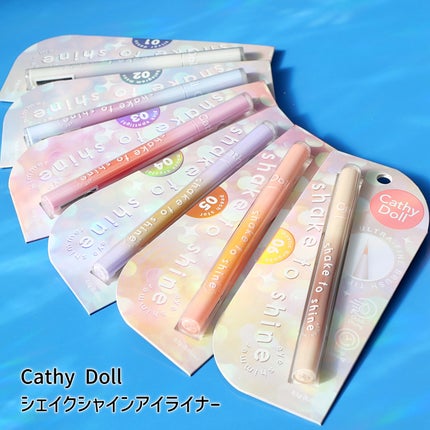Cathy Doll シェイクシャインアイライナー/CathyDoll/リキッドアイライナーを使ったクチコミ(7枚目)
