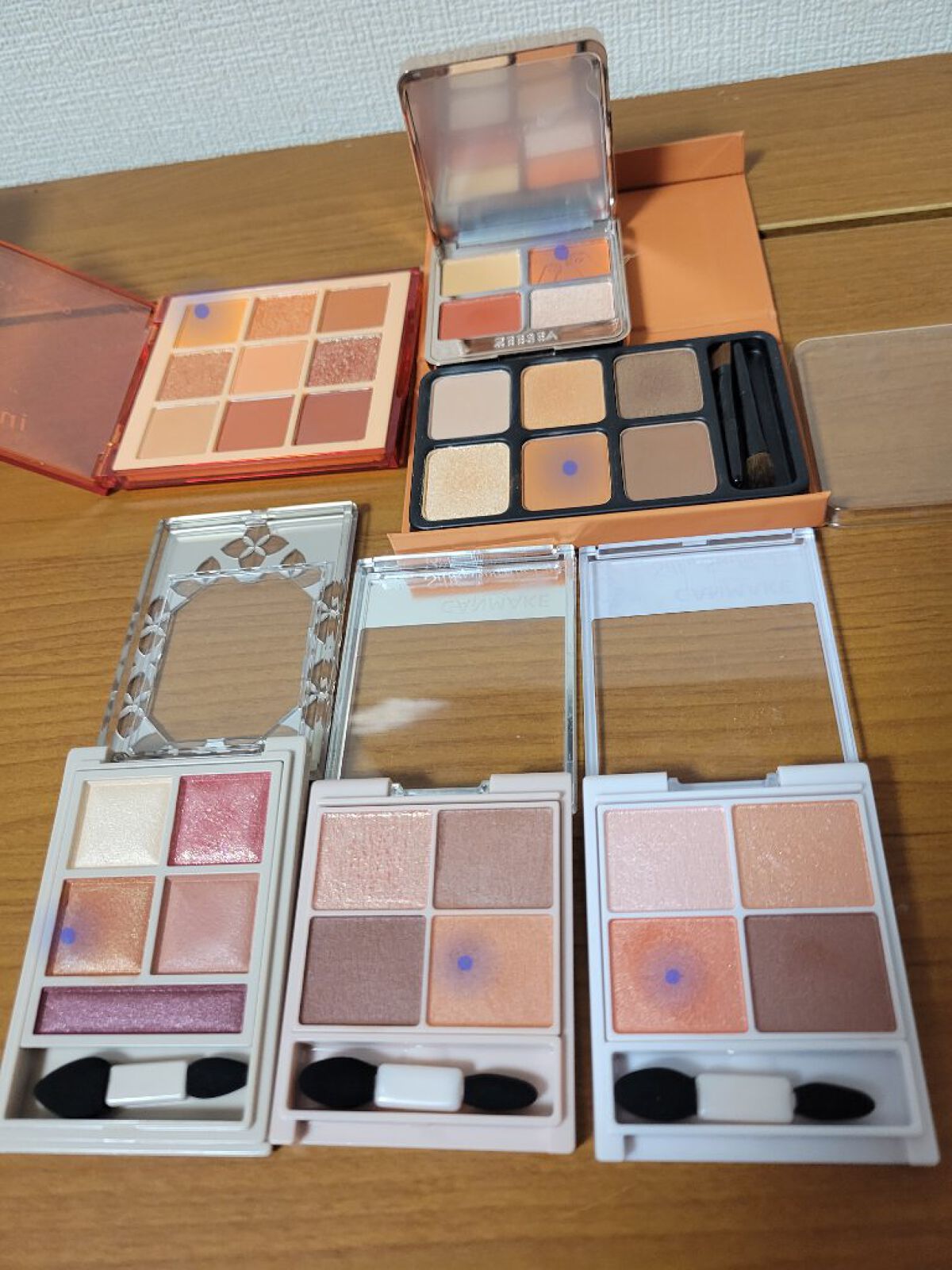 ジューシーオレンジパレット/innisfree/アイシャドウパレットを使ったクチコミ（2枚目）