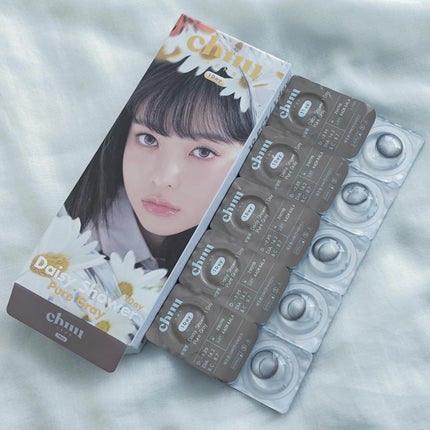 Daisy Shower 1Day/chuu LENS/ワンデー(1DAY)カラコンを使ったクチコミ(1枚目)