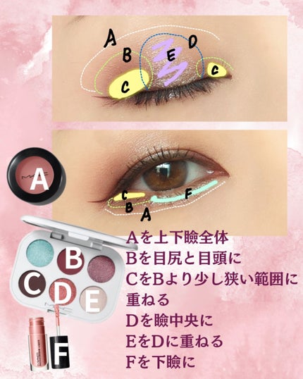 スコール ゴールズ アイシャドウ パレット × 6/M・A・C/アイシャドウパレットを使ったクチコミ(3枚目)