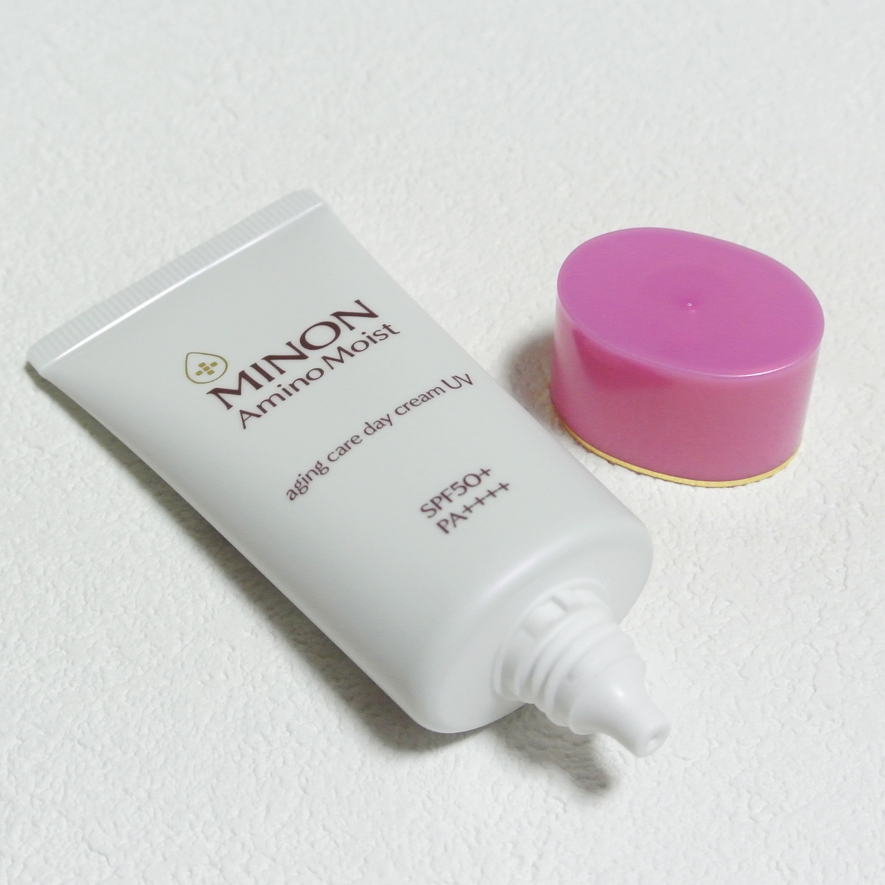 ミノン アミノモイスト エイジングケア デイクリームUV/ミノン/日焼け止めクリームを使ったクチコミ（2枚目）